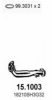 HONDA 18210SH3G33 Exhaust Pipe